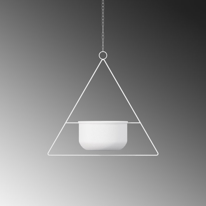 Aberto Design Maceta Decorativa Harpusta - Blanco